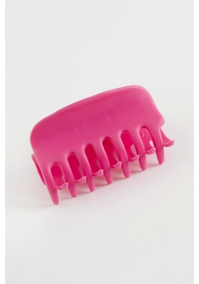 Düz Renkli Mandal Toka 6 Cm Pembe