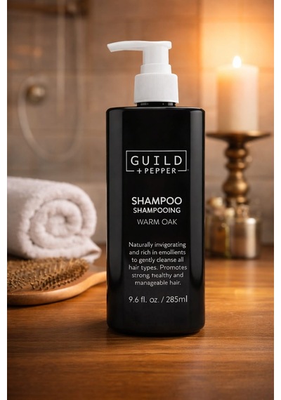 Guild + Pepper Warm Oak Şampuan 285 Ml Tüm Saç Tipleri İçin Nemlendirici & Güçlendirici Bakım Tüm Saçlar