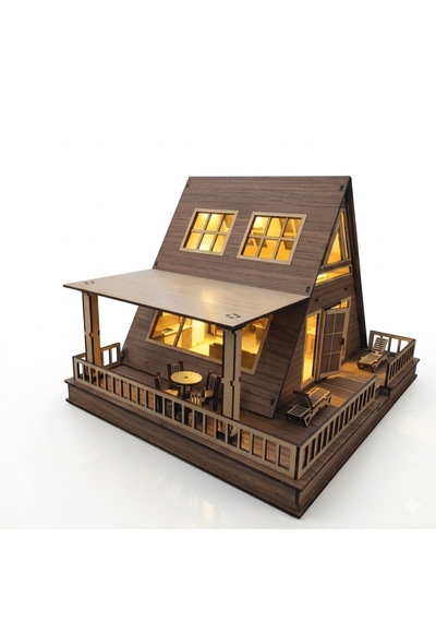 Bungalov Maket Model 4
