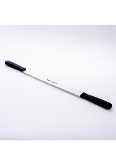 Pirge Creme Pasta Paleti Çift Saplı 30cm 71214 Siyah