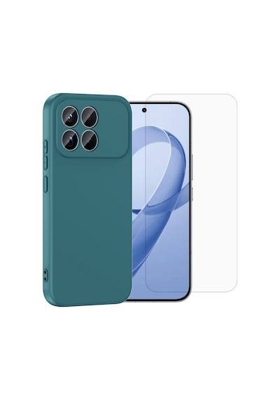Teleplus Xiaomi Poco F8 Pro Kılıf Mara Lansman Kamera Korumalı Silikon Ve Nano Ekran Koruyucu