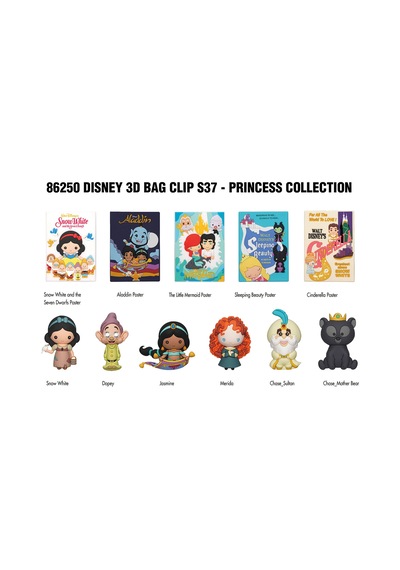 Disney Princess Klipsli Figür Seri 37 86250