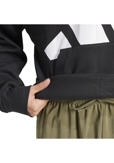 Adidas M Bl Fl Hd Erkek Spor Sweatshırt - In6159 Siyah