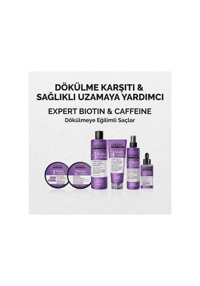 Urban Saç Serumu 50ml. Biotin&caffeine No:6