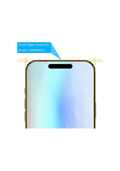 Apple İphone 17 Pro Max İle Uyumlu Ekran Koruyucu Şeffaf Temperli Kırılmaz Cam Ekran Koruyucu