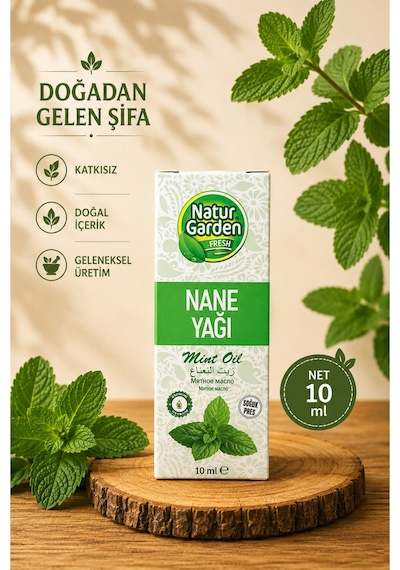 Natur Garden Nane Yağı 10 ML