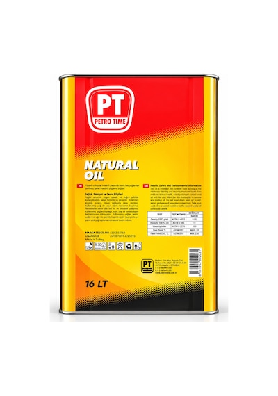 Petro Time Natural Oil SAE 30 Motor Yağı 16 L