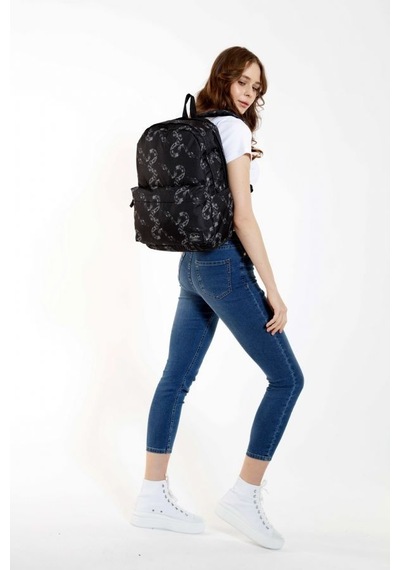Kaukko Nature Siyah Snake Erkek Çocuk Sırt Çantası K1482