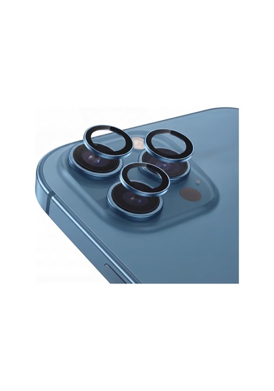 Apple iPhone Uyumlu 13 Pro / 13 Pro İle Uyumlu Kamera Lens Koruyucu Alüminyum Alaşım Çerçeveli Telefon Lensi Temperli Cam Koruma Mavi Sku: Zeusb0bgmb94dn -