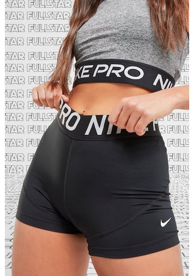 Nike Pro 3 İnch 7.5cm Training Fit Shorts Black Kadın Tayt Şort Kısa Siyah