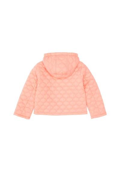U.S. Polo Assn. Kız Çocuk Neon Pembe Kapitone Kapüşonlu Şişme Mont 50313157-VR105