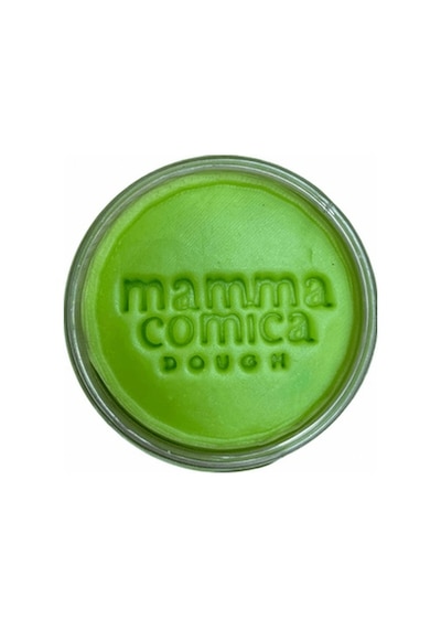 Mammacomica Dough Tekli Doğal Oyun Hamuru - Green Apple 130gr