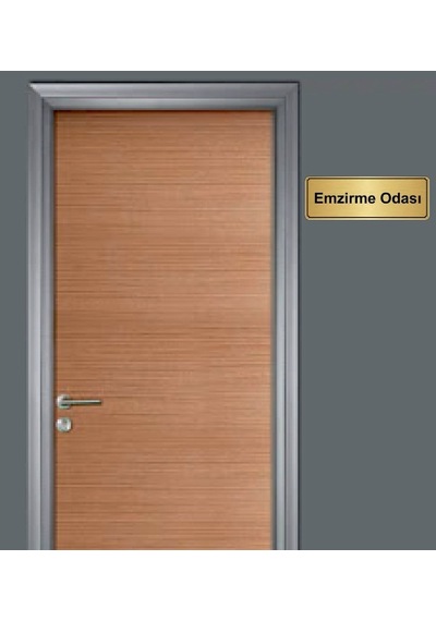 10X20 Cm Emzirme Odası Yazılı Metal Yönlendirme Levhası