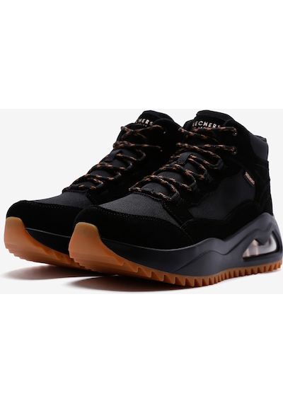 Skechers Uno Peaks - Street Hikes Kadın Siyah Bot 177550 Bbk Siyah