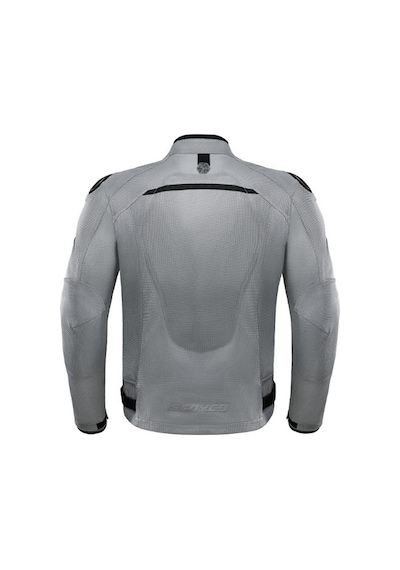 Scoyco Jk194 Motosiklet Montu Yazlık Fileli Dayanıklı Makro Kumaş Motorcu Mont Silver