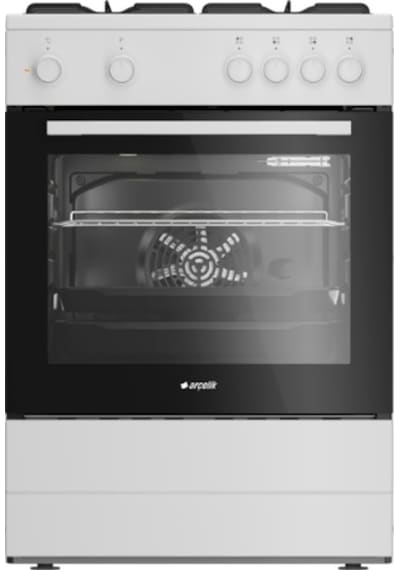 Arçelik F 8440-1 B 66 L Ocaklı Fırın Beyaz