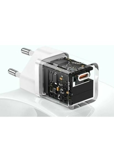 Gan5 Mini Charger Pd 30w-beyaz Acı Kahve