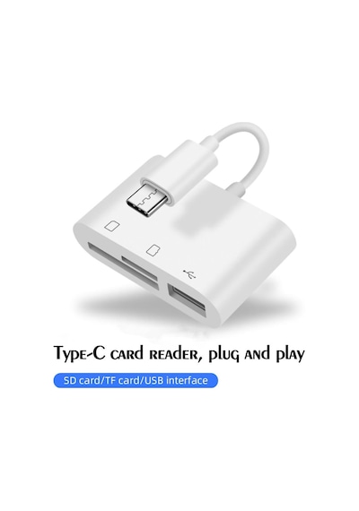 Jms 3 İn 1 Type C - Usb Kart Okuyucu