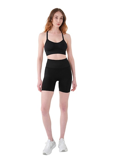 Musclecloth Nova Seamless Push-up Boxer Tayt Siyah
