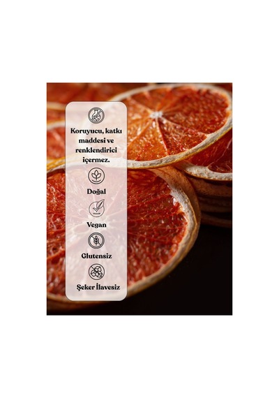 %100 Natural Air-dried Greyfurt Kurusu, Katkısız Koruyucusuz Sağlıklı Atıştırmalık - 100g