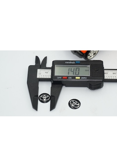Toyota Uyumlu Oto Anahtar 3M Metal Alaşım Logo 2Li Set