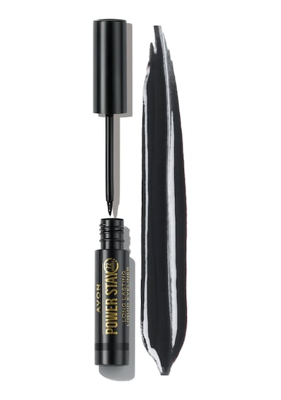 Avon Power Stay Uzun Süre Kalıcı Likit Eyeliner- Blackest Black