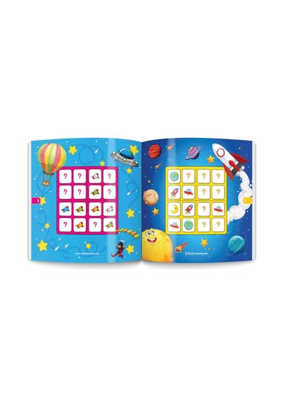 3-6 Yaş Stickerlı Sudoku Seti 260 Adet Sticker
