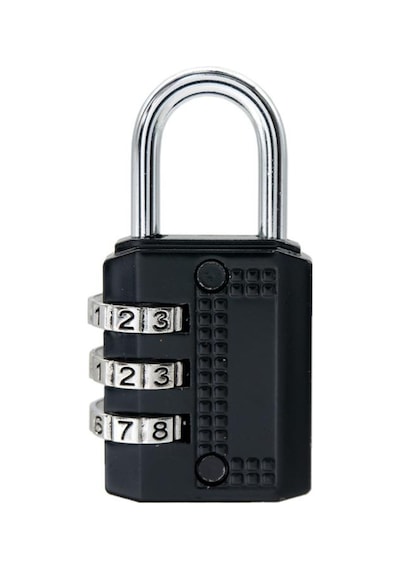 Ymk-1332 Üç Basamaklı Şifreli Asma Kilit Siyah 32 Mm