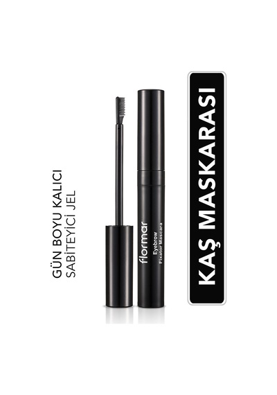 Flormar Eyebrow Fixator Kaş Sabitleyici Maskara 001 (Transparan)
