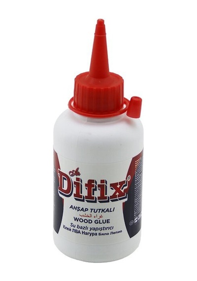 Difix Dfx-100 100gr Beyaz Ahşap Tutkalı Su Bazlı Yapıştırıcı - 24'li Paket