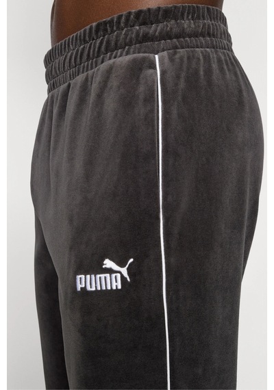 Puma Essentials Elevated Velour Erkek Pantolon Siyah
