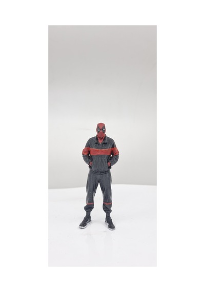 Eşofmanli Deadpool 15 Cm Figür Esortmanli Deadpool Figür