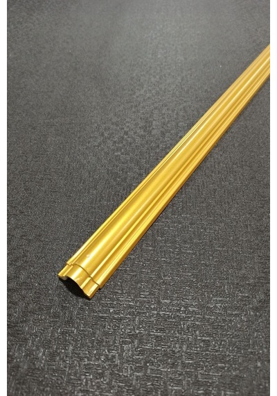 Decozza 3 Cm Altın Birbirine Geçmeli Duvar Çıtası Dgk-103