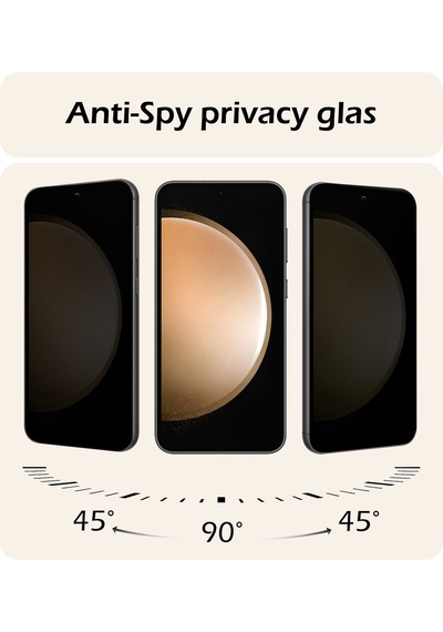 Samsung Galaxy Uyumlu S23 Fe Görünmez Hayalet Ekran Koruyucu Cam