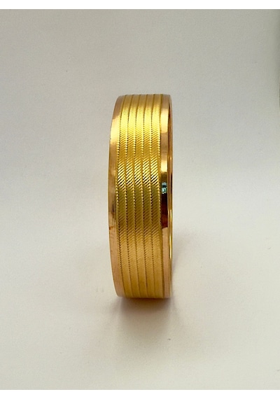 Sevim Gold 15 Gram Trabzon Bilezik 22 Ayar 1.5 CM