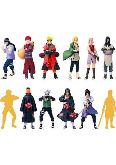 Naruto 12'li Koleksiyon Figür Seti Model 1