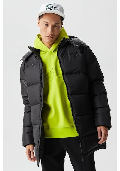 Lacoste Down Fill Water Resistant Jacket Black Kaz Tüyü Çıkarılabilir Kapüşonlu Suya Dayanıklı Erkek Mont Siyah Lacoste Down Fill Water Resistant Jacket Black Kaz Tüyü Çıkarılabilir Kapüşonlu Suya Dayanıklı Erkek Mont Siyah
