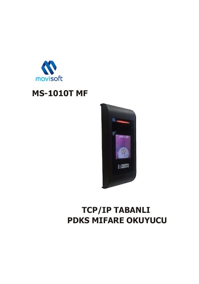 Ms-1010Tmf Tcp/Ip Tabanlı Pdks Mıfare Okuyucu