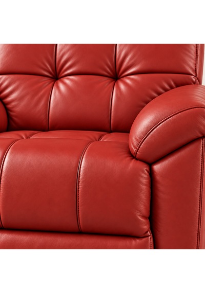 Ceviz Ahşap Yan Panelli Gerçek Deri Manuel Mekanizmalı Yatar Ayak Uzatmalı Ergonomik Tv Koltuğu Baba Koltuğu Kırmızı Ceviz Ahşap Yan Panelli Gerçek Deri Manuel Mekanizmalı Yatar Ayak Uzatmalı Ergonomik Tv Koltuğu Baba Koltuğu Kırmızı