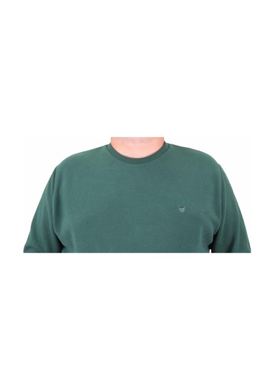 Moc Grande Mocgrande Büyük Beden Selanik Classic Sweat 23200 Neftı-Neftı