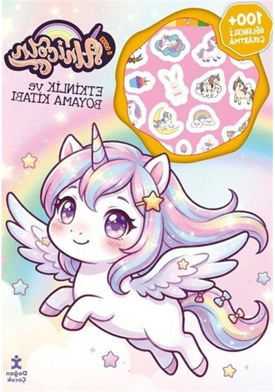 Unicorn Çok Çıkartmalı Boyama Kitabı / Kolektif