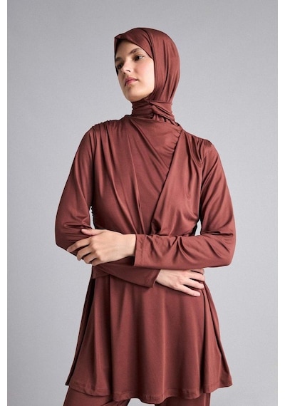 Defacto Regular Fıt 5li Kahverengi Burkini Mayo G7445ax26hsbn329 Kahve-bn329 Defacto Regular Fıt 5li Kahverengi Burkini Mayo G7445ax26hsbn329 Kahve-bn329