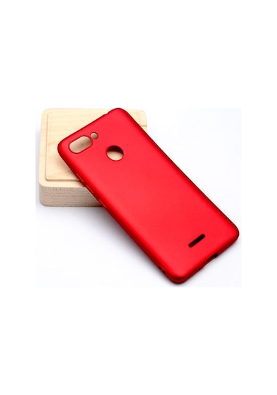 Redmi 6 Kılıf Esnek Premier Silikon Kapak Kirmizi