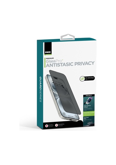 Phixi Premium Guard Hayalet Cam Ekran Koruyucu Samsung S24 Ultra Uyumlu Antistatik, Su Tutmaz, Tam Kaplama