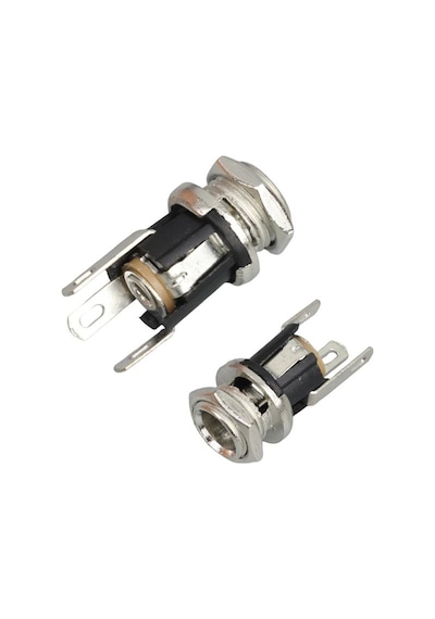 Ic-258a Dc Jak Üstten Somunlu 2.1mm Somunlu Ø8mm 2.1 Mm