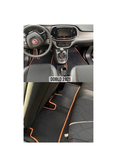 Fiat Doblo 2015-2020 Eva Akıllı Oto Paspas Siyah