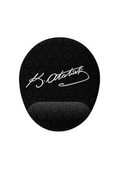 Atatürk İmza Bilek Destekli Mouse Pad
