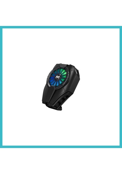Bezos Dl06 Rgb Radyatör Telefon Soğutucu Fan - Siyah Dfnbez