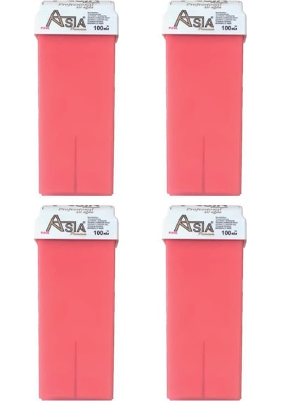 Asia Kartuş Roll On Sir Ağda Pudralı Pembe 4 x 100 ML
