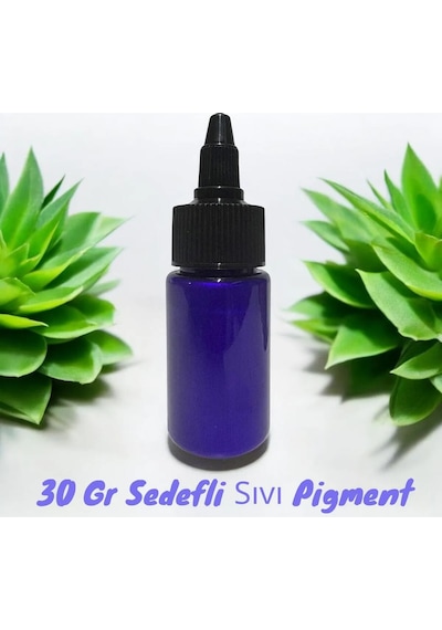 Epoksi Bazlı Mor Parlak Sıvı Sedefli Pigment 30 Gr Hobi,sanat,ahşap,magnet
